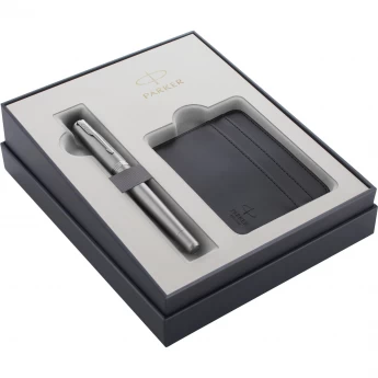 Набор PARKER URBAN METRO METALLIC CT ручка перьевая M