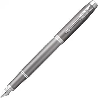 Перьевая ручка PARKER IM WRITING RITUALS GRAY CT F