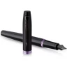 Ручка перьевая PARKER IM VIBRANT RINGS F315 AMETHYST PURPLE PVD M CW2172949