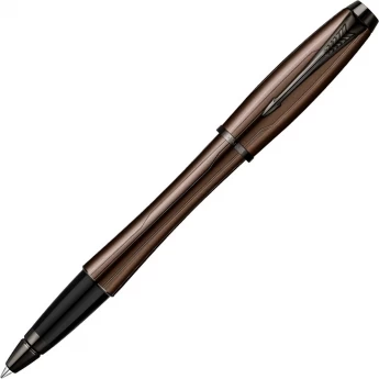 Ручка роллерная PARKER URBAN ШОКОЛАДНЫЙ МЕТАЛЛИК, F