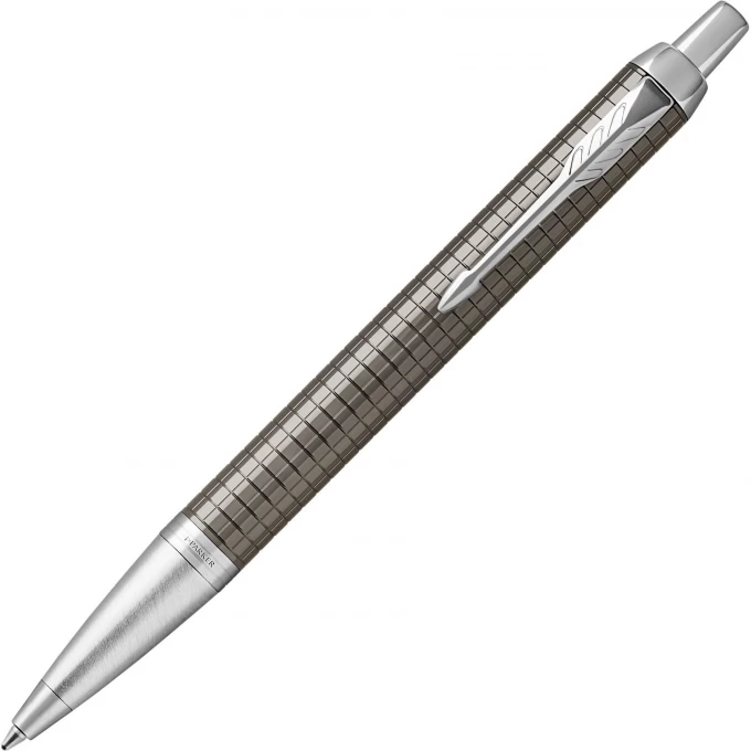 Шариковая ручка PARKER IM PREMIUM DARK ESPRESSO CHISELLED CT, M 1931683 Шариковая ручка PARKER IM PREMIUM DARK ESPRESSO CHISELLED CT, M 1931683